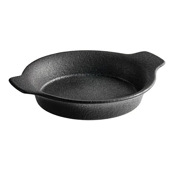 Acopa Keystone 13 oz. Caldera Porcelain Shirred Egg Casserole Dish - 24/Case Acopa Keystone 13 oz. Caldera Porcelain Shirred Egg Casserole Dish - 24/Case