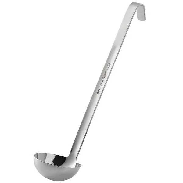Vollrath 4980410 Jacob's Pride® 4 oz. One-Piece Stainless Steel Ladle Vollrath 4980410 Jacob's Pride® 4 oz. One-Piece Stainless Steel Ladle