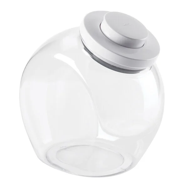 OXO Good Grips 5 Qt. Clear Round SAN Plastic Food Storage Container with White POP Lid