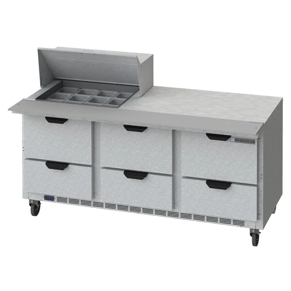 Beverage-Air SPED72HC-12M-6 Elite Series 72