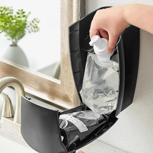 Kutol 68641 Health Guard 1000 mL Dye and Fragrance Free Green Certified Luxury Foaming Hand Soap Bag - 6/Case