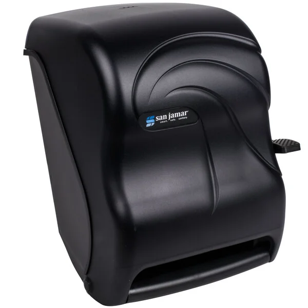 San Jamar T1190TBK Oceans Lever Roll Towel Dispenser - Black Pearl San Jamar T1190TBK Oceans Lever Roll Towel Dispenser - Black Pearl