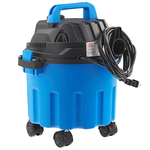 Lavex 2 1/2 Gallon Poly Commercial Wet / Dry Vacuum with Toolkit - 100-120V, 1000W Lavex 2 1/2 Gallon Poly Commercial Wet / Dry Vacuum with Toolkit - 100-120V, 1000W