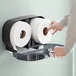 Lavex Select Compact Jumbo Jr. 550' 2-Ply Toilet Paper Roll with 7 Lavex Select Compact Jumbo Jr. 550' 2-Ply Toilet Paper Roll with 7