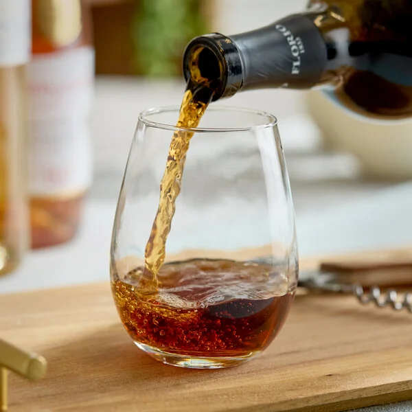 Acopa 12 oz. Stemless Wine Glass - Sample