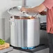 Choice 100 Qt. Standard Weight Aluminum Stock Pot with Cover Choice 100 Qt. Standard Weight Aluminum Stock Pot with Cover
