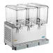 Crathco SR-35-16 Classic Pro Bubbler Triple 4.75 Gallon Bowl Refrigerated Beverage Dispenser - 120V Crathco SR-35-16 Classic Pro Bubbler Triple 4.75 Gallon Bowl Refrigerated Beverage Dispenser - 120V