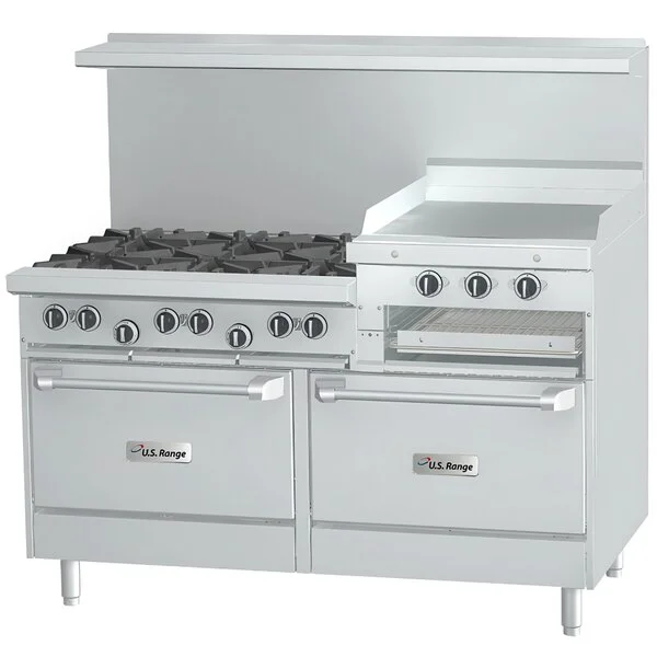 U.S. Range U60-6R24RR Liquid Propane 6 Burner 60
