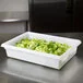 Rubbermaid® FG350800WHT White Polyethylene Food Storage Box - 26 Rubbermaid® FG350800WHT White Polyethylene Food Storage Box - 26