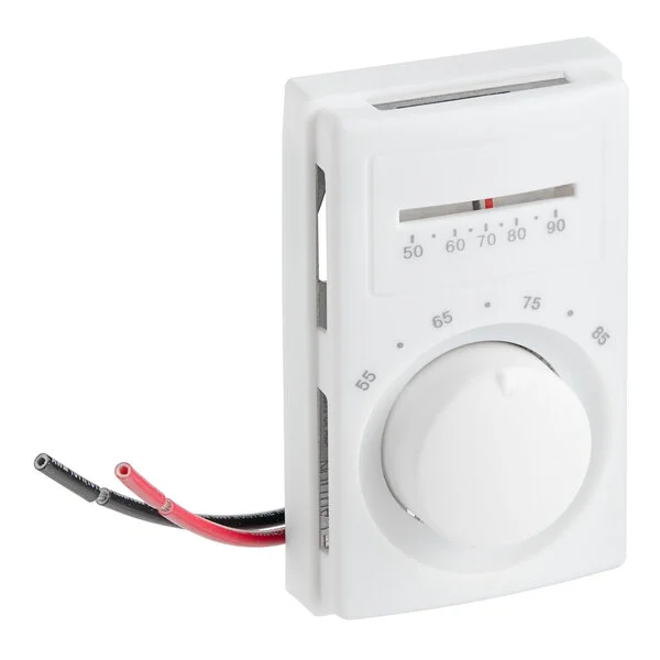 Robertshaw 800 Series Mercury-Free SPST Line Voltage Non-Communicating Mechanical Cooling Thermostat 803A Robertshaw 800 Series Mercury-Free SPST Line Voltage Non-Communicating Mechanical Cooling Thermostat 803A