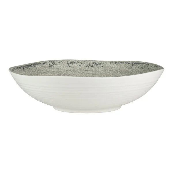 Creations Pompeii from Steelite International 1.5 Qt. Stone Melamine Round Bowl - 12/Case Creations Pompeii from Steelite International 1.5 Qt. Stone Melamine Round Bowl - 12/Case