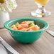 Acopa Foundations 13 oz. Green Narrow Rim Melamine Grapefruit Bowl - 12/Case Acopa Foundations 13 oz. Green Narrow Rim Melamine Grapefruit Bowl - 12/Case