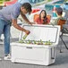 CaterGator CG100WH White 110 Qt. Rotomolded Outdoor Cooler / Ice Chest CaterGator CG100WH White 110 Qt. Rotomolded Outdoor Cooler / Ice Chest