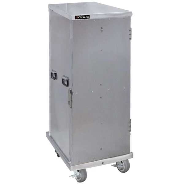 Cres Cor 109-1833 Aluminum 33 Pan End Load Enclosed Insulated Bun / Sheet Pan Rack - Assembled Cres Cor 109-1833 Aluminum 33 Pan End Load Enclosed Insulated Bun / Sheet Pan Rack - Assembled