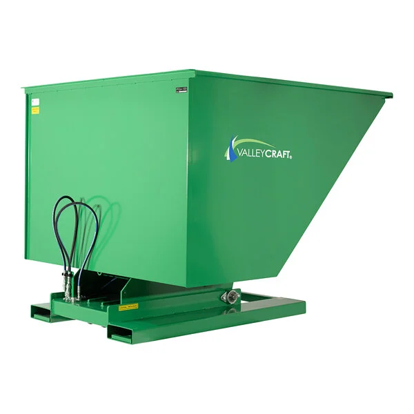 Valley Craft 2 Cubic Yard Self-Dumping Forklift-Powered Steel Hopper F89139 - 6,000 lb. Capacity Valley Craft 2 Cubic Yard Self-Dumping Forklift-Powered Steel Hopper F89139 - 6,000 lb. Capacity