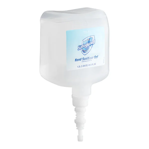 Safeguard Professional 48842 1.2 Liter / 1200 mL Antibacterial Gel Hand Sanitizer - 4/Case Safeguard Professional 48842 1.2 Liter / 1200 mL Antibacterial Gel Hand Sanitizer - 4/Case