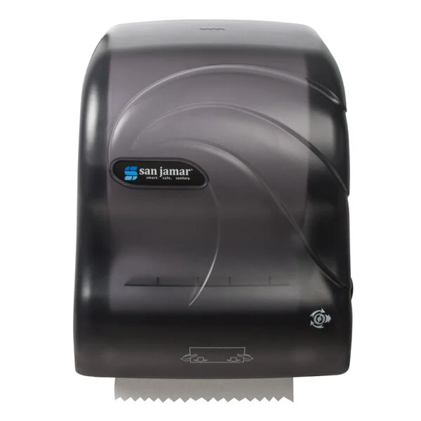 San Jamar T7490TBK Simplicity Essence Oceans Black Pearl Hands Free Paper Towel Dispenser San Jamar T7490TBK Simplicity Essence Oceans Black Pearl Hands Free Paper Towel Dispenser