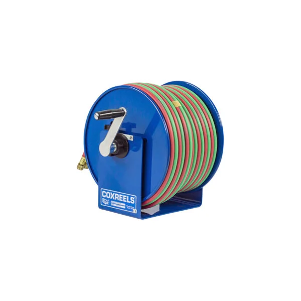 Coxreels 100W Series 112W-1-50 Hand Crank Welding Hose Reel with 1/4