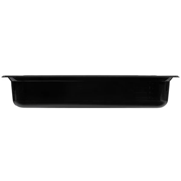 Vollrath 9004420 Super Pan® Full Size Black High Heat Plastic Food Pan - 4 Vollrath 9004420 Super Pan® Full Size Black High Heat Plastic Food Pan - 4