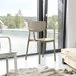 Siesta Lisa Taupe Resin Outdoor Dining Arm Chair Siesta Lisa Taupe Resin Outdoor Dining Arm Chair