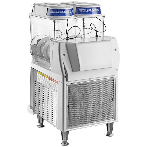 Bunn 58000.0000 Ultra NX White and Stainless Steel Double 3 Gallon Slushy Machine - 120V Bunn 58000.0000 Ultra NX White and Stainless Steel Double 3 Gallon Slushy Machine - 120V