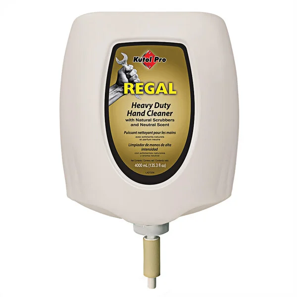 Kutol Pro 5268 Regal Neutral Scented Heavy-Duty Extra Mild Hand Cleaner with Natural Scrubbers 4000 mL Cartridge for Kutol DuraView Dispenser - 2/Case