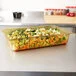 Vollrath 9004410 Super Pan® Full Size Amber High Heat Plastic Food Pan - 4 Vollrath 9004410 Super Pan® Full Size Amber High Heat Plastic Food Pan - 4