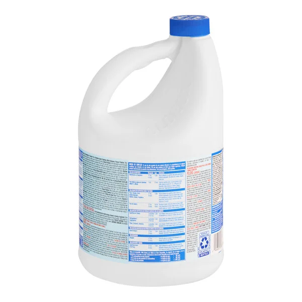 CloroxPro Clorox CLO30966CT 121 oz. Concentrated Germicidal Bleach - 3/Case CloroxPro Clorox CLO30966CT 121 oz. Concentrated Germicidal Bleach - 3/Case