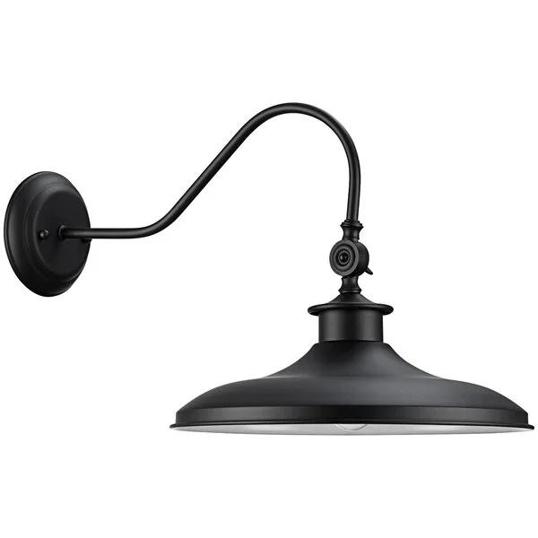 Globe Vintage Black Swivel Arm Wall Sconce - 120V, 60W Globe Vintage Black Swivel Arm Wall Sconce - 120V, 60W