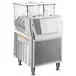 Bunn 58000.0002 Ultra NX White and Stainless Steel Double 3 Gallon Slushy Machine with Flat Lids - 120V Bunn 58000.0002 Ultra NX White and Stainless Steel Double 3 Gallon Slushy Machine with Flat Lids - 120V
