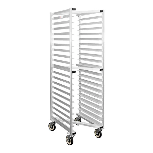 New Age 12 Pan End Load Aluminum Z-Type Nesting Bun / Sheet Pan Rack 1333Z New Age 12 Pan End Load Aluminum Z-Type Nesting Bun / Sheet Pan Rack 1333Z