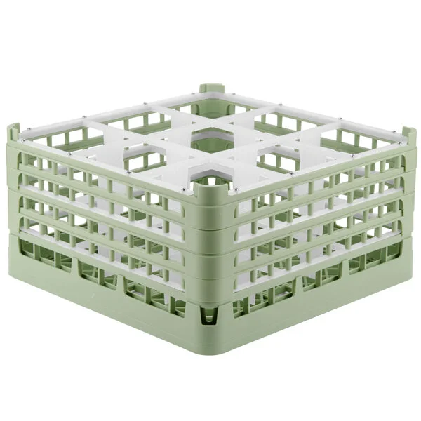 Vollrath 52729 Signature Full-Size Light Green 9-Compartment 8 1/2 Vollrath 52729 Signature Full-Size Light Green 9-Compartment 8 1/2