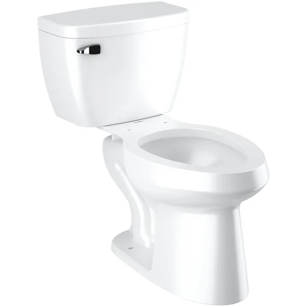 Sloan 8029.8010 ADA Elongated Floor-Mounted Toilet with Pressure-Assisted Tank - 1.28 GPF
