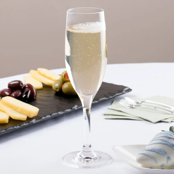 Stolzle Nadine from Global Tableware Collective 6.75 oz. Flute Glass - 6/Pack