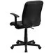 Flash Furniture GO-1691-1-BK-A-GG Mid-Back Black Quilted Vinyl Office Chair / Task Chair with Arms Flash Furniture GO-1691-1-BK-A-GG Mid-Back Black Quilted Vinyl Office Chair / Task Chair with Arms