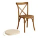 Lancaster Table & Seating Vineyard Barrel Brown Wood Cross Back Chair with 2 Lancaster Table & Seating Vineyard Barrel Brown Wood Cross Back Chair with 2