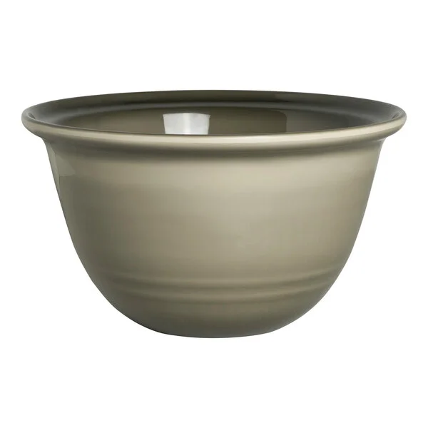 Creations Brooklyn from Steelite International 3.25 Qt. Gray Melamine Round Bowl - 6/Case