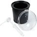 Cambro 1.7 Qt. Black Insulated ColdFest Condiment Dispenser Kit with Standard Pump and Cover Cambro 1.7 Qt. Black Insulated ColdFest Condiment Dispenser Kit with Standard Pump and Cover
