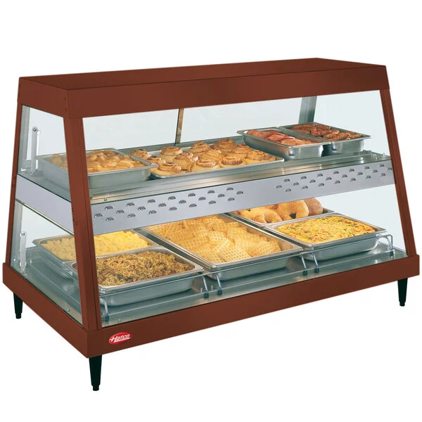 Hatco GRHDH-3PD Antique Copper Stainless Steel Glo-Ray 46 3/8