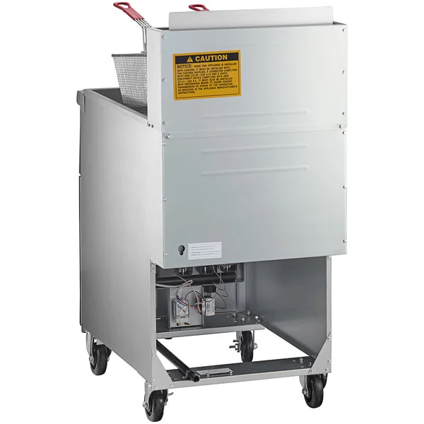 Avantco FF100 Liquid Propane 70-100 lb. Stainless Steel Tube Floor Fryer - 150,000 BTU Avantco FF100 Liquid Propane 70-100 lb. Stainless Steel Tube Floor Fryer - 150,000 BTU