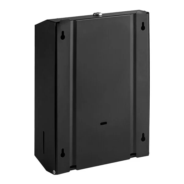 American Specialties, Inc. 10-0210-41 Matte Black Surface-Mounted C-Fold / Multifold Paper Towel Dispenser American Specialties, Inc. 10-0210-41 Matte Black Surface-Mounted C-Fold / Multifold Paper Towel Dispenser