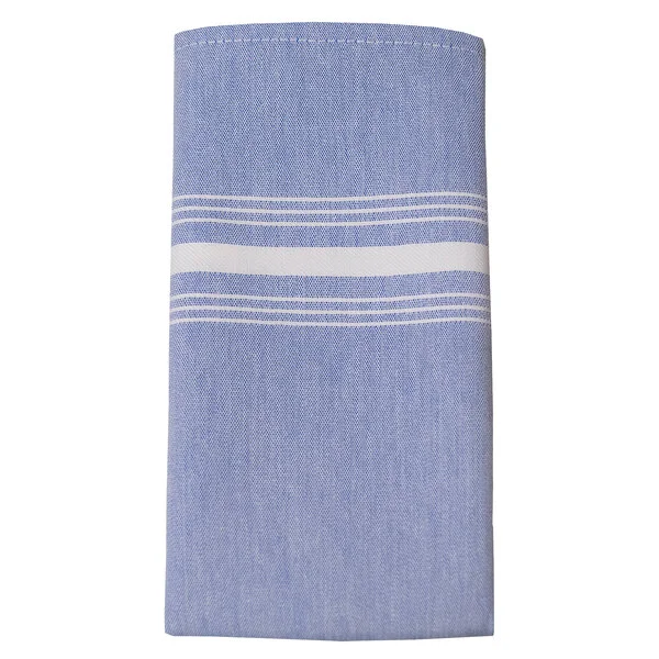 Snap Drape 54251822NH002 Blue Chambray Striped Cloth Napkins, 18 Snap Drape 54251822NH002 Blue Chambray Striped Cloth Napkins, 18
