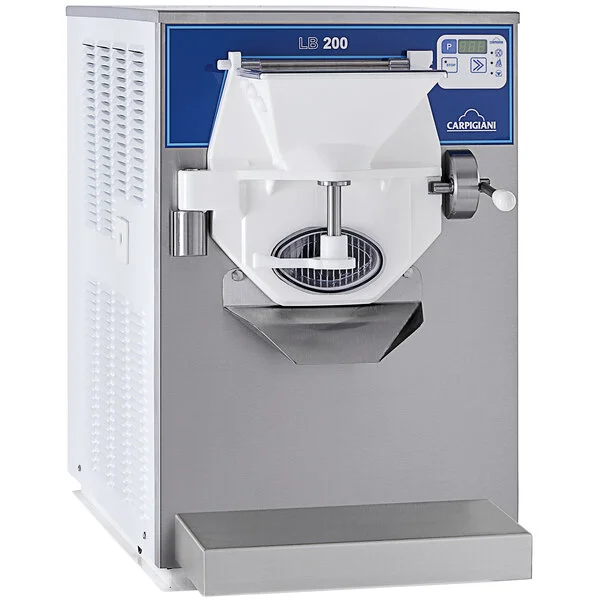 Carpigiani LB-200 G Tronic-W 5 Qt. Countertop Water Cooled Gelato Batch Freezer - 208-230V