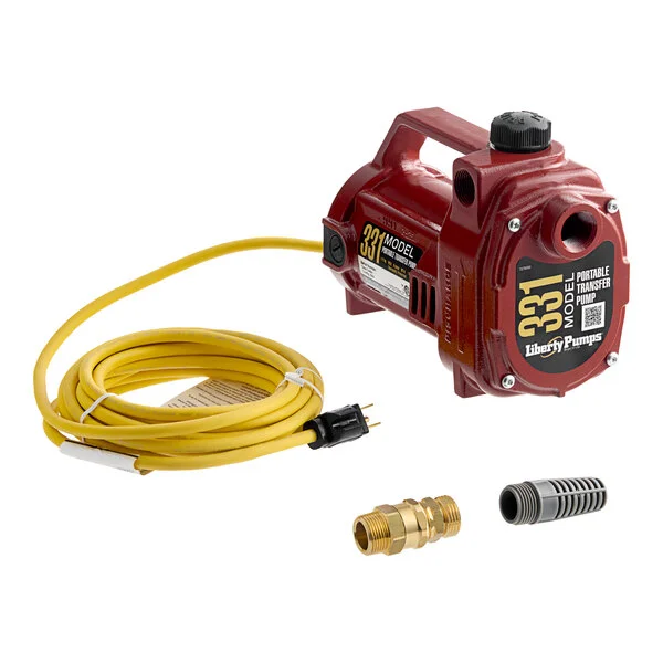 Liberty Pumps 331 Portable Water Transfer Pump with 3/4 Liberty Pumps 331 Portable Water Transfer Pump with 3/4
