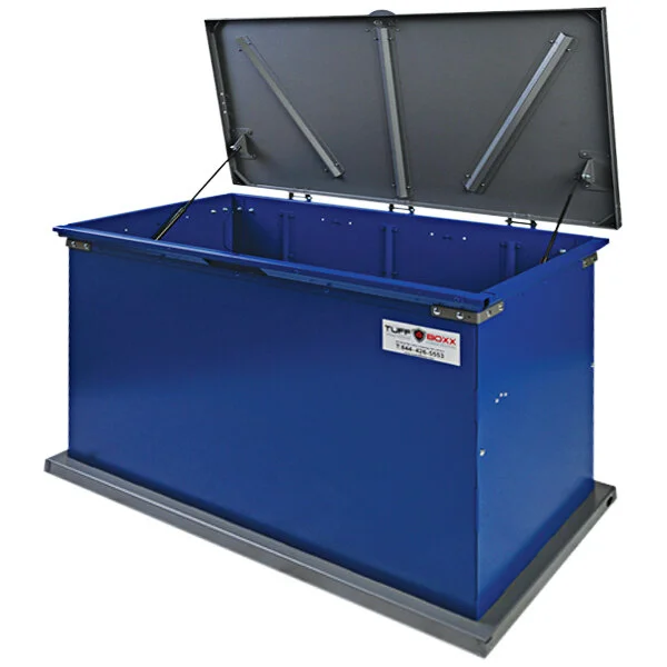 TuffBoxx Grizzly 197 Gallon Animal-Resistant Steel Trash Can - 51