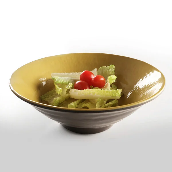 Elite Global Solutions D1010RR Pebble Creek Olive Oil-Colored 1.72 Qt. Bowl - 6/Case Elite Global Solutions D1010RR Pebble Creek Olive Oil-Colored 1.72 Qt. Bowl - 6/Case