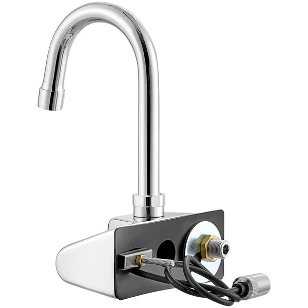 Waterloo Wall-Mount Hands-Free Sensor Faucet with 4 3/8 Waterloo Wall-Mount Hands-Free Sensor Faucet with 4 3/8