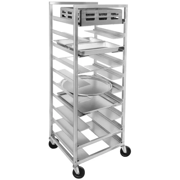 Channel UR-111/S Aluminum Mobile Universal Rack - 6 Pan Channel UR-111/S Aluminum Mobile Universal Rack - 6 Pan