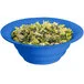 TableCraft CW3120CBL 10 Qt. Cobalt Blue Cast Aluminum Wide Rim Salad Bowl TableCraft CW3120CBL 10 Qt. Cobalt Blue Cast Aluminum Wide Rim Salad Bowl