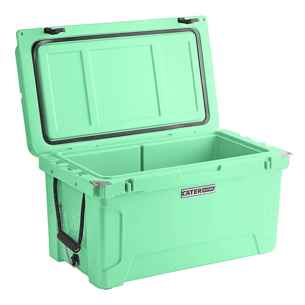 CaterGator CG65SF Seafoam 65 Qt. Rotomolded Outdoor Cooler / Ice Chest CaterGator CG65SF Seafoam 65 Qt. Rotomolded Outdoor Cooler / Ice Chest